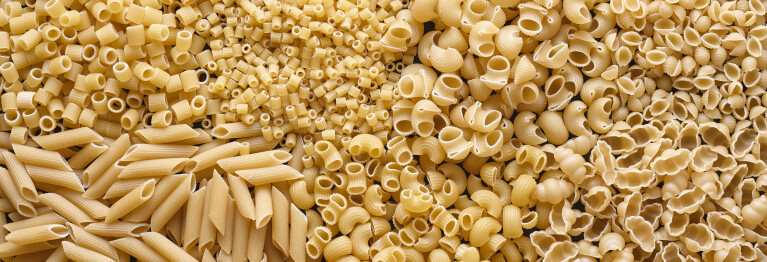 All kinds of Pasta