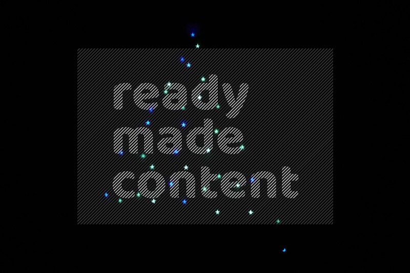 Bokeh light in star shape