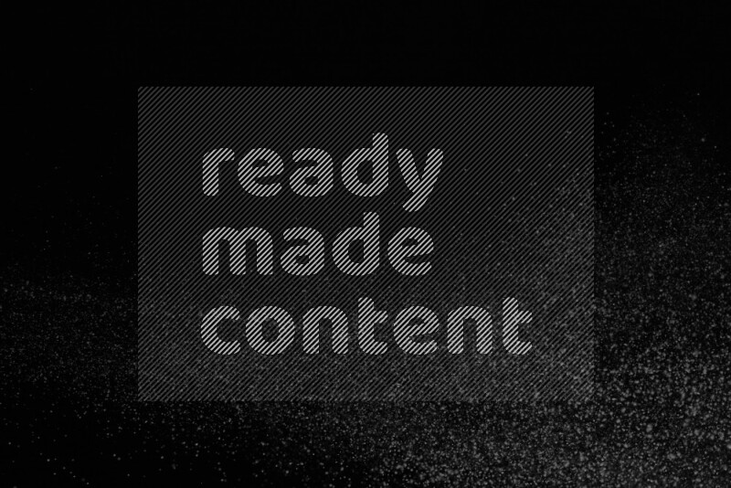 Snow spray on black background