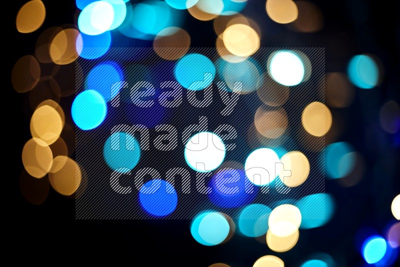 Bokeh light in multicolor