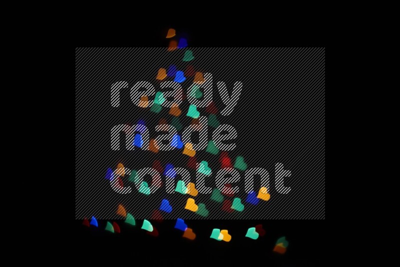 Bokeh Light in heart shape