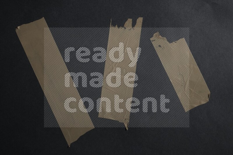 Duct tape on black background