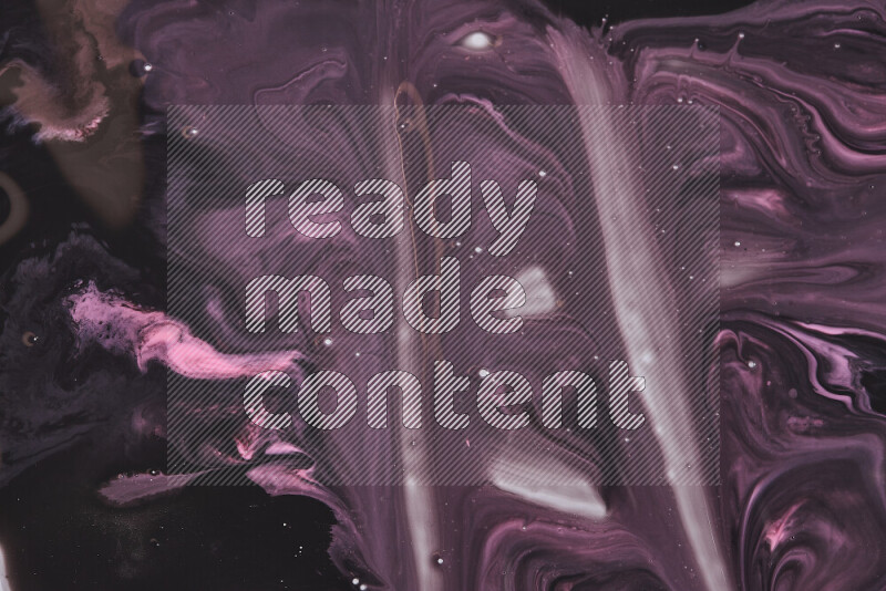 خلفية ملونة مع مزيج من ألوان الطلاء الوردي والاسود