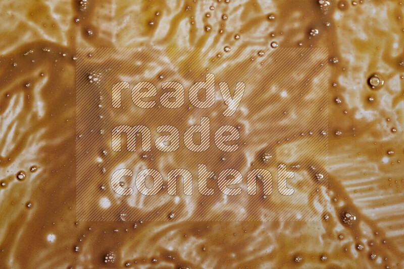 Close-ups of abstract orange paint texture in different shapes