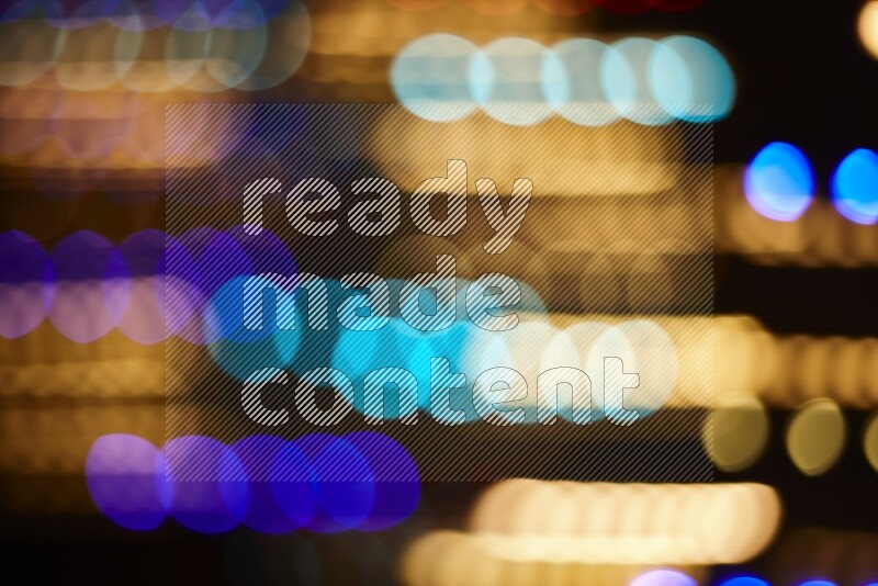 Abstract bokeh light in multicolor