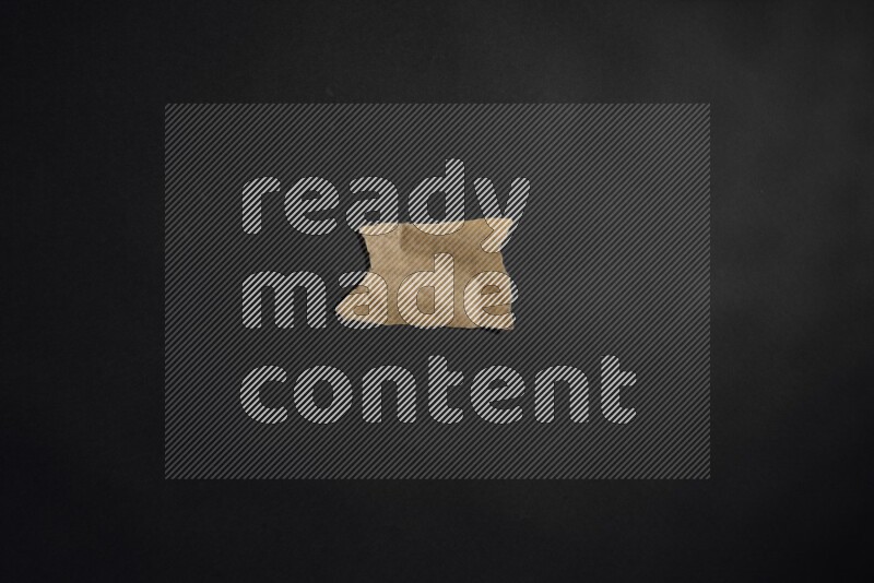 Craft paper on black background