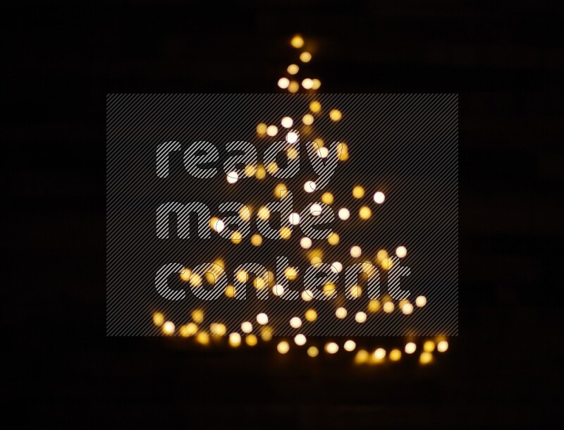 Bokeh light in yellow