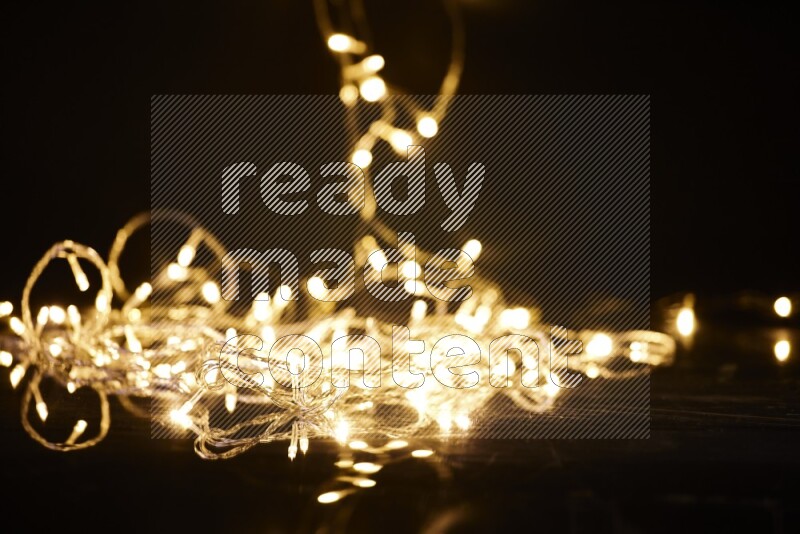 Bokeh light in yellow
