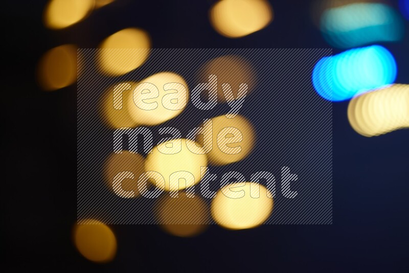 Abstract bokeh light in multicolor