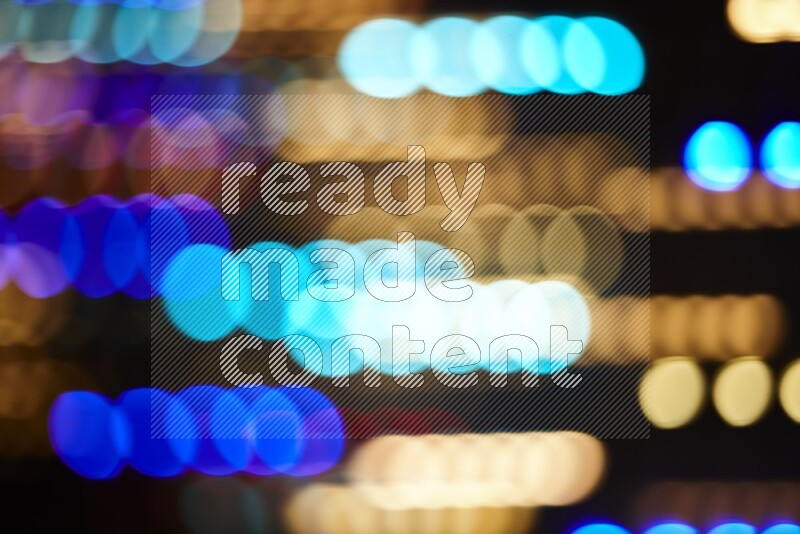 Abstract bokeh light in multicolor