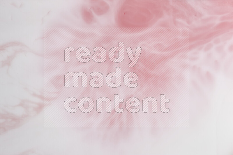 A close-up of abstract swirling patterns in red and white