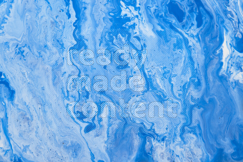 Abstract colorful background with mixed of white and blue paint colors