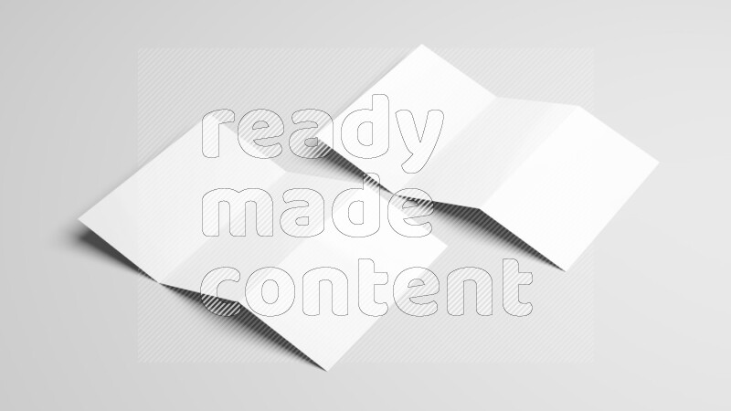 Corporate Stationery Elements, Blank White Textured Brand ID, On White Background