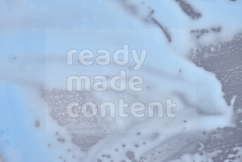 لقطات مقربة لأشكال مختلفة مرسومه باللون الأزرق