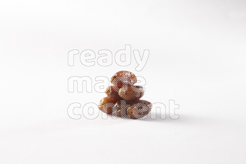 Dates on white background