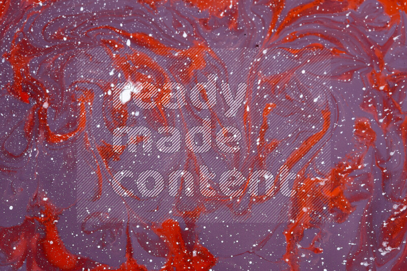 خلفية ملونة مع مزيج من ألوان الطلاء الأرجواني والأحمر