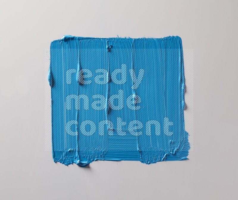 Multi blue straight brush strokes in different shapes on a white background