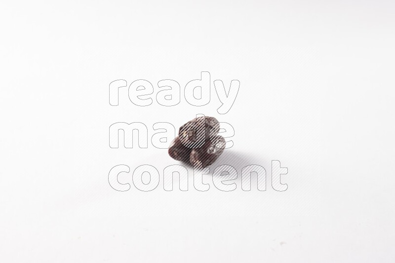 Dates on white background