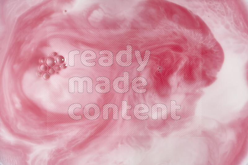 لقطة مقربة لأنماط دوامية باللون الأحمر والأبيض