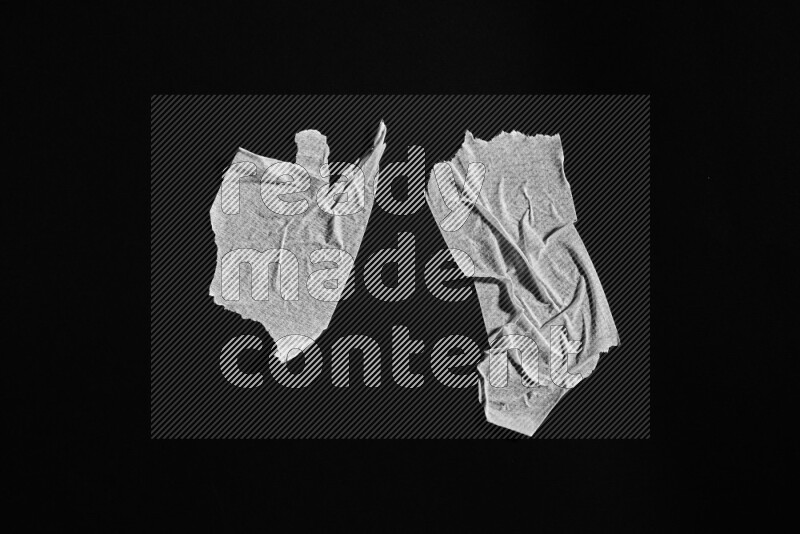 Duct tape on black background