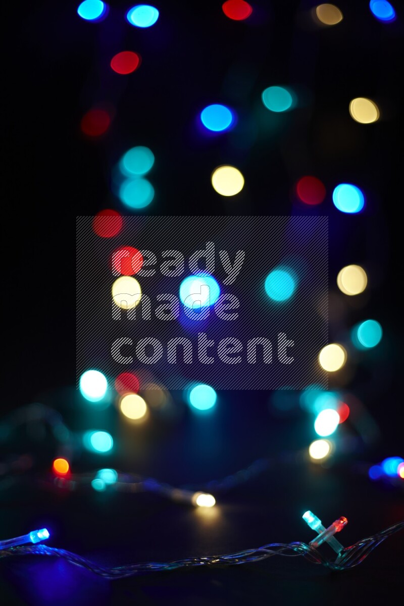 Bokeh light in multicolor