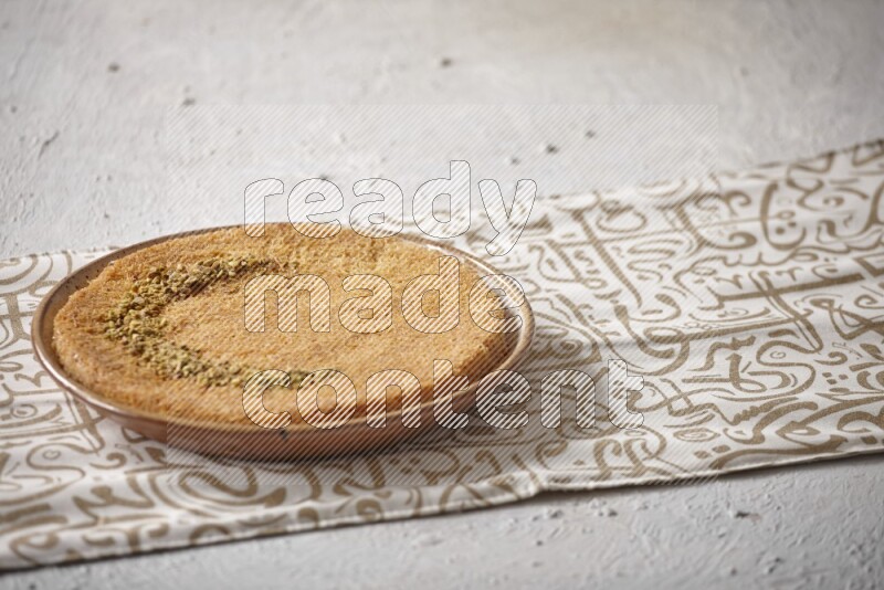 Konafa in a light setup