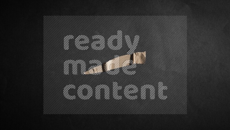Duct tape on black background