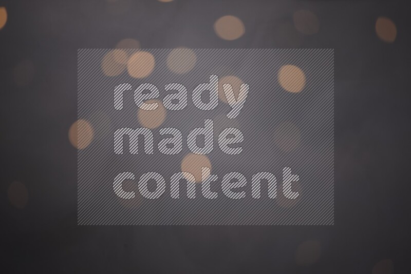 Abstract bokeh light with flare haze