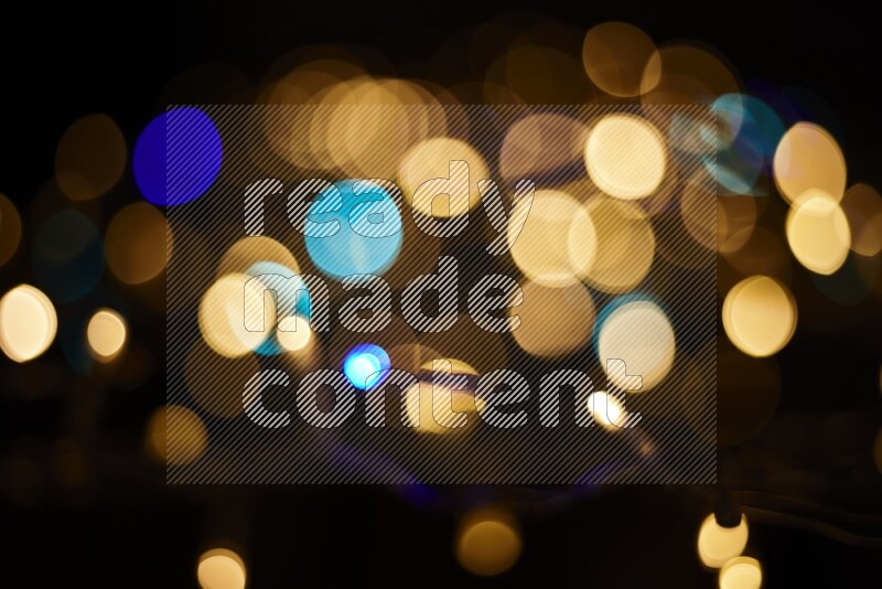 Bokeh light in multicolor