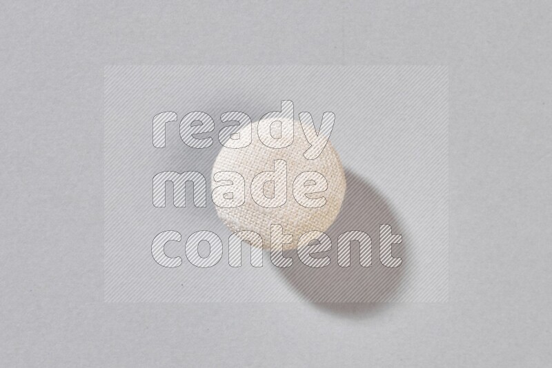 A button on grey background