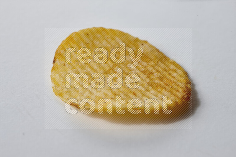 Chips snacks on white background