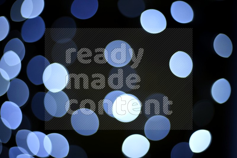 Bokeh light in white