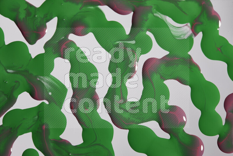 Abstract colorful background with mixed of purple and green paint colors