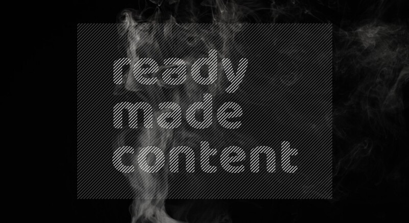 irregular white smoke on black background.