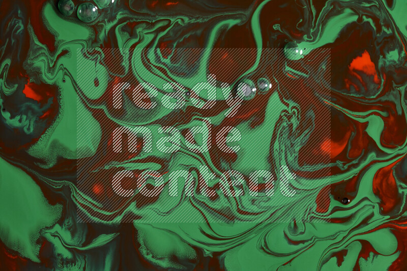 Abstract colorful background with mixed of red and green paint colors