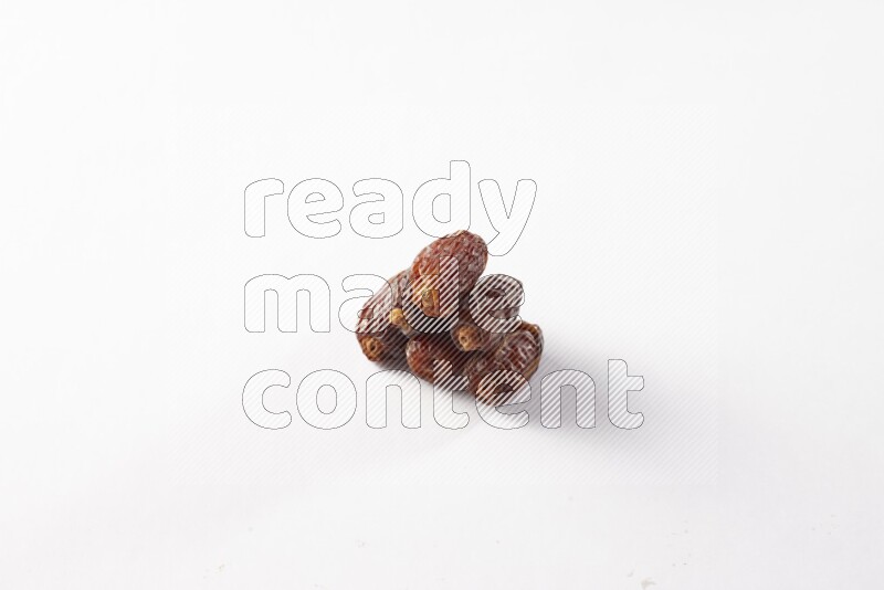Dates on white background