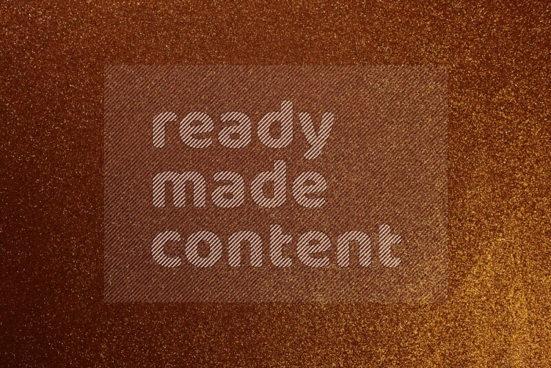 Orange glittery bokeh background