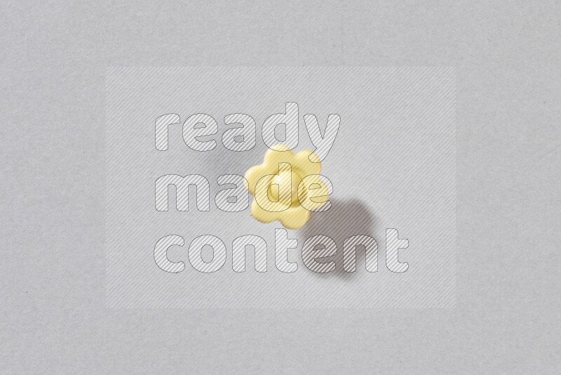 A button on grey background