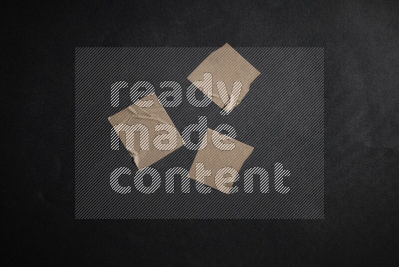 Duct tape on black background