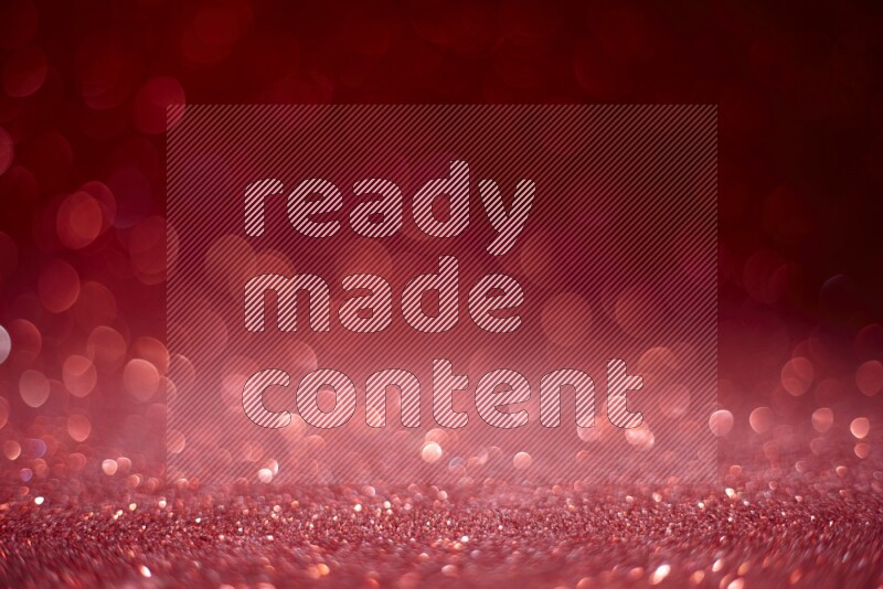 Red glittery bokeh background