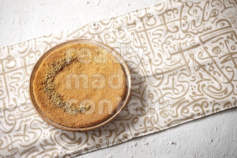 Konafa in a light setup