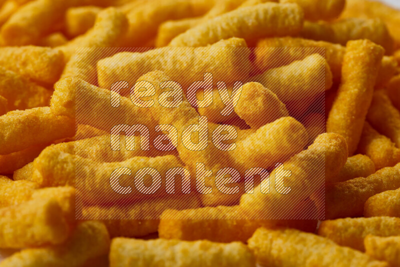 وجبات خفيفه علي خلفية بيضاء