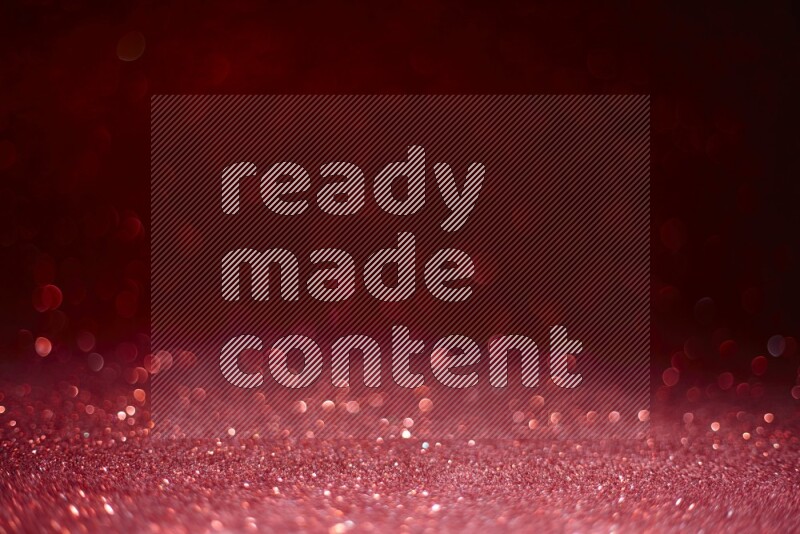 Red glittery bokeh background