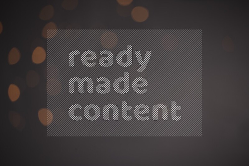 Abstract bokeh light with flare haze