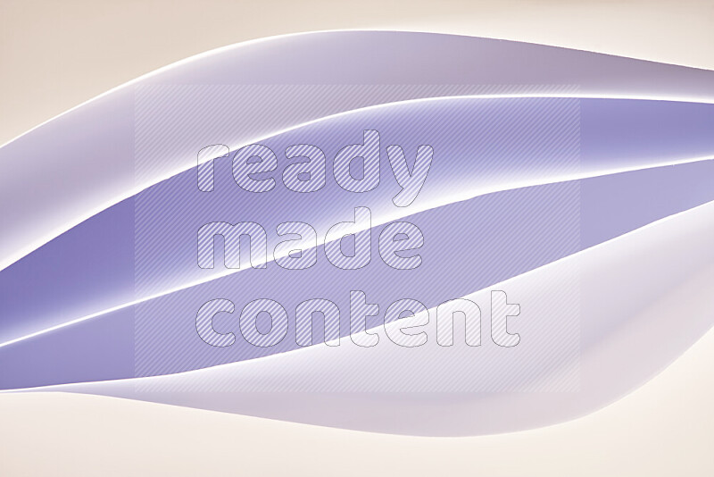 This image showcases an abstract paper art composition with paper curves in white created by light
