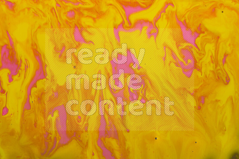 Abstract colorful background with mixed of pink and yellow paint colors