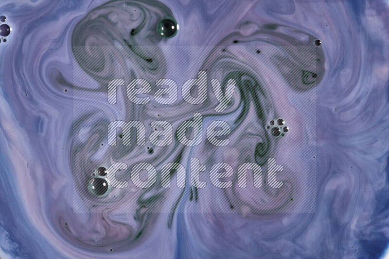 لقطة مقربة لأنماط دوامية باللون الأزرق والوردي والأخضر