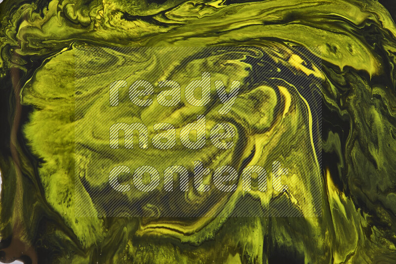 خلفية ملونة مع مزيج من ألوان الطلاء الأصفر والاسود