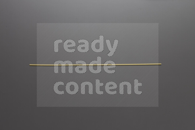 Spaghetti pasta on grey background