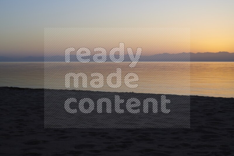 Sunrise over the water